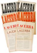 Periodicals.- - Lacerba. Periodico qiundicinale [- Periodico settimanale], 39 issues,   comprising