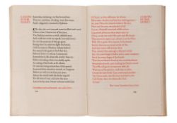 Browning (Robert) - Dramatis Personae,  [one of 250 copies], printed in red  &  black, original limp