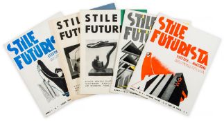 Periodicals.- - Stile Futurista. Estetica della Macchina: rivista mensile arte-vita. Anno 1 - N.