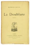Roussel (Raymond) - La Doublure,  first edition  ,   slight toning toward top edge, original printed