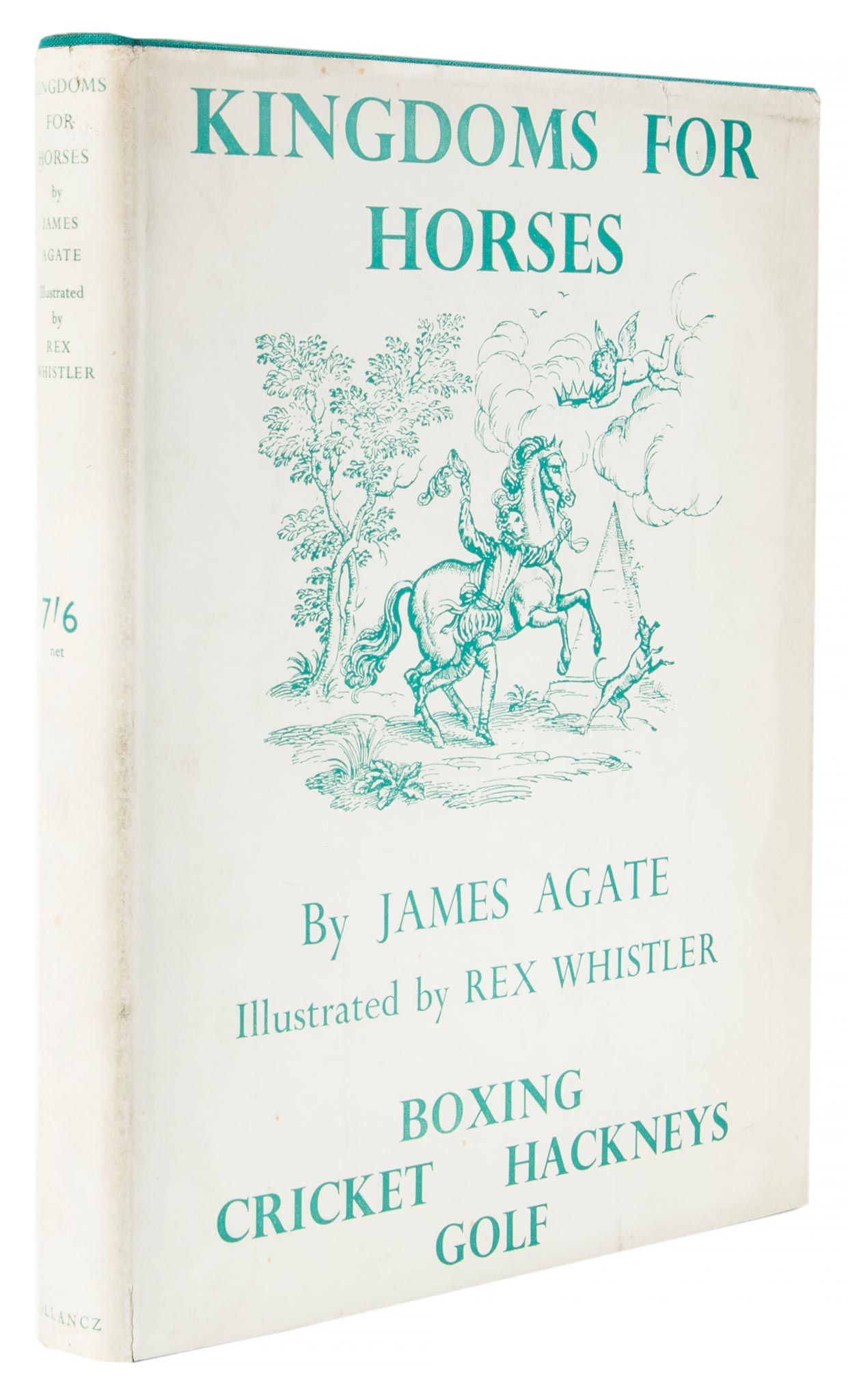 Agate (James) - Kingdoms for Horses,  first edition  ,   title-vignette, 4 plates and 4 head-