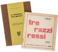 Vasari (Ruggero) - Tre Razzi Rossi,  small stamp to inner upper cover, original wrappers printed