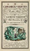 Whistler (Laurence) - Children of Hertha & other Poems,  number 19 of 20 hand-coloured copies signed