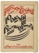 Cangiullo (Francesco) - Poesia Pentagrammata,  first edition,  slight soiling to front free
