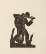 Jones (David) - The Engravings,  number xxvii of 75 sets , 96 plates printed on japon comprising