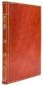 Keats (John) - [Poems],  [one of 200 copies], printed in red and black, original russet morocco,