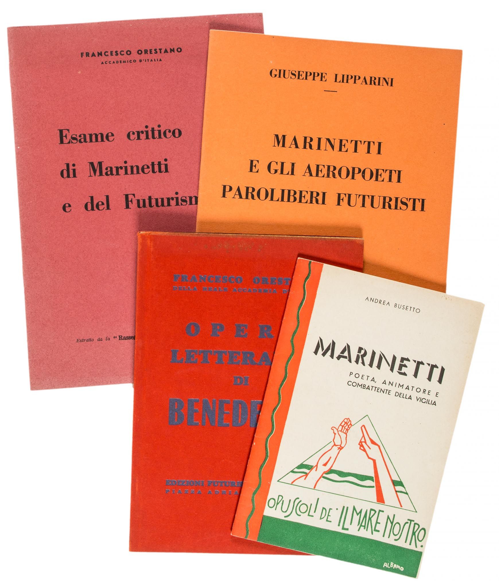 Literary criticism.- Mendoca (Nascimento) - F.T.Marinetti, Autor do Roi Bombance...,  4pp.