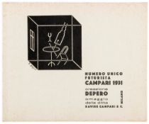 Depero (Fortunato) - Numero Unico Futurista. Campari 1931,  first edition,  additional pictorial