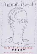 Pablo Picasso (1881-1973) Affiche pour le Museé Céret (Manolo Huguet) (m.301) 760 x 525mm (29 7/8 x