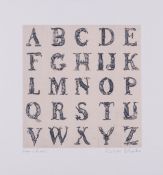 Sir Peter Blake (b.1932) Appropriated Alphabets 12 325 x 325 mm (12 3/4 x 12 3/4 in)