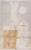 British Admiralty.- - A mixed group of 56 admiralty charts of South America, West Indies, India,