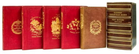 Dickens (Charles) - [Christmas Books], 5 vol., comprising A Christmas Carol, first printing , second