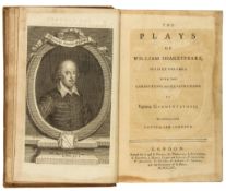 Johnson (Samuel).- Shakespeare (William) - The Plays... to which are added Notes by Sam. Johnson,
