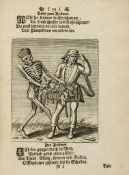 Dance of Death.- Merian (Matthaeus) - Todten-Tanz, Horace Walpole and George Vertue`s copy with 8pp.