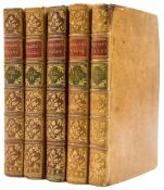 Chaucer (Geoffrey) - The Canterbury Tales, 5 vol. (including Glossary), contemporary polished