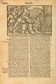 Bible, Latin. Biblia Sacra, numerous woodcut illustrations Bible, Latin. Biblia Sacra, numerous