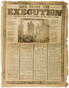 Life Trial and Execution of W. Palmer for the Murder of Mr. J.P Life Trial and Execution of W.