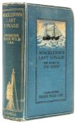 Wild ([John Robert Francis] "Frank") - Shackleton`s Last Voyage, first edition, colour frontispiece,