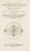 Lansberge  (Philip van) - Commentationes in Motum Terrae Diurnum, & Annuum,,  folding engraved plate