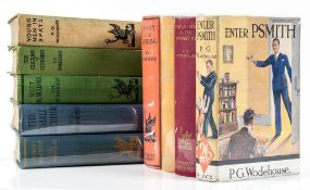 Wodehouse (P.G.) - Enter Psmith,  ink inscription, dust-jacket, spine ends and corners a little