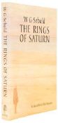 Sebald (W.G.) - The Rings of Saturn,  first English softcover edition  issued simultaneously with
