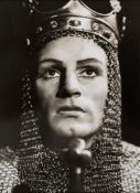 Angus McBean (1904-1990) - Laurence Olivier as Henry V, 1937 Gelatin silver print, printed 1960s,