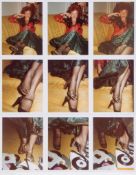 Antonio Lopez (1943-1987) - Regine, 1970s Nine chromogenic Kodak Instamatic prints flush mounted