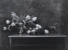 Don McCullin (b.1935) - Still Life, Tulips, ca.1985 Gelatin silver print, printed 1990, signed,