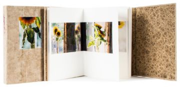 John Blakemore (b.1936) - Sunflower, (2 vols), 2013 Two unique handmade artist books, one containing