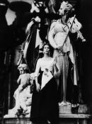 William Klein (b.1928) - Mary at Opera, Paris (Vogue), 1957 Gelatin silver print, printed later,