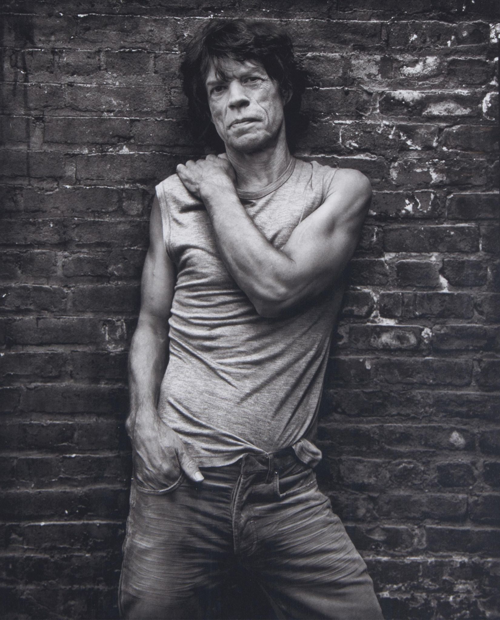 Mark Seliger (b.1959) - Mick Jagger, New York, 2005 Digital pigment print,signed on accompanying