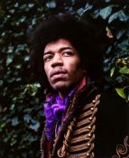 Eve Bowen (active 1960s) - Jimi Hendrix in Montpelier Square London, 1967 Chromogenic print, printed
