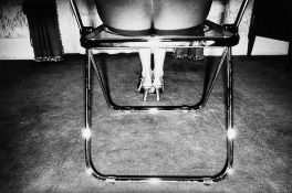 David Bailey (b.1938) - Nude on Chair, Marie Helvin, late 1970s Gelatin silver print, signed in
