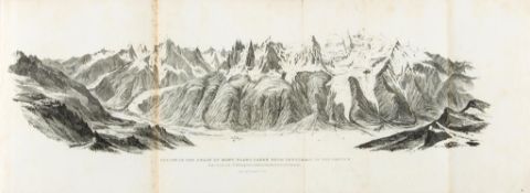 Auldjo (John) - Narrative of an Ascent to the Summit of Mont Blanc,  half title, lithographed