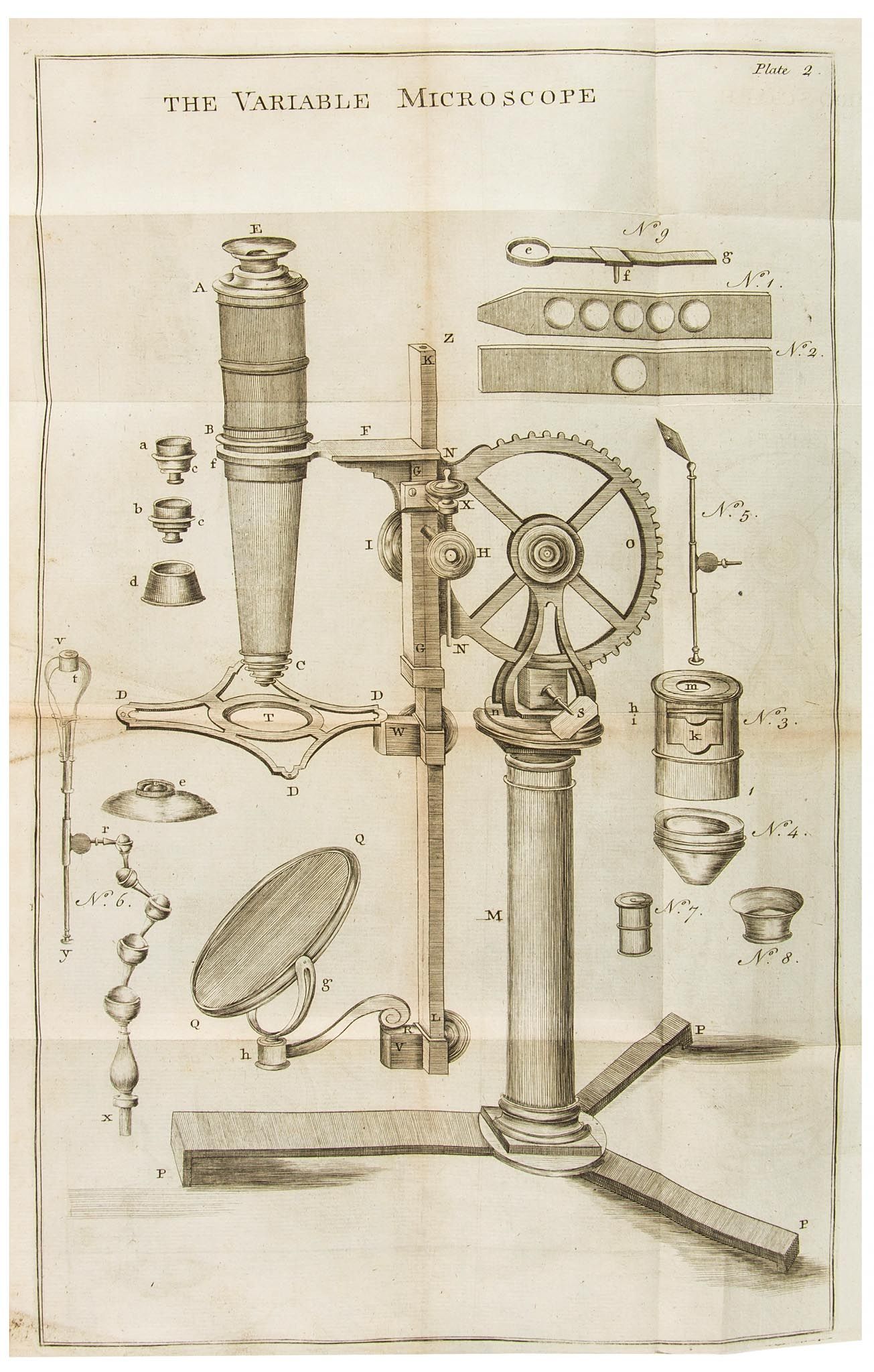 The Construction of Timber, from its Early Growth; Explained by the...  ( Sir   John)     The