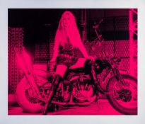 Russell Young (b.1960) - Brigitte Bardot (Pink) screenprint in colours, 2007, signed in pencil,