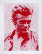 Russell Young (b.1960) - James Dean screenprint in colours, 2007, signed in pencil, numbered 23/