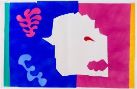 Henri Matisse (1869-1954) - Le Loup, Plate VI pochoir in colours, 1947, the edition was 250, as