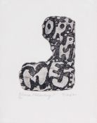 Claes Oldenburg (b.1929) - Untitled engraving with aquatint, 1962, signed, in pencil, numbered 6/60,