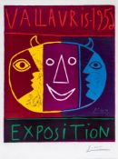 Pablo Picasso (1881-1973) - Vallauris - 1956 Exposition (b.1271) linocut printed in colours, a