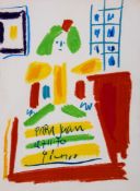 Pablo Picasso (1881-1973) - Les Ménines et la Vie coloured crayon over a lithographic base, 1970,