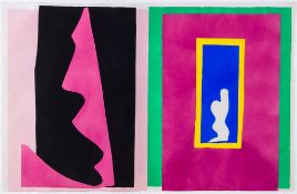 Henri Matisse (1869-1954) - Le Destin, Plate XVI pochoir in colours, 1947, the edition was 250, as