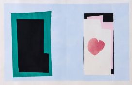 Henri Matisse (1869-1954) - Le Coeur, Plate VII pochoir in colours, 1947, the edition was 250, as