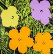 Andy Warhol (1928-1987) - Flowers (f.&s.II.67) screenprint in colours, 1970, an unsigned proof aside