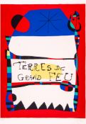 Joan Miró (1893-1983) - Terres de Grand Feu (m.152) lithograph printed in colours, 1956, signed in