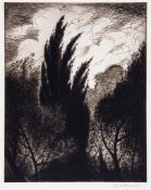 C.R.W. Nevinson (1889-1946) - Wind drypoint, signed in pencil, on laid paper, with full margins,