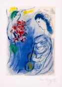 Marc Chagall (1887-1985)(after) - Angel of Music (c.s.25) lithograph printed in colours, 1967,