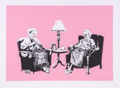 Banksy (b.1974) - Grannies screenprint in colours, 2006, numbered 413/500 in pencil, published by