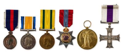 An ISO and MC Group of 6 awarded to Captain Samuel Davenport Charles An ISO and MC Group of 6