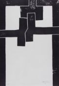 Eduardo Chillida (1924-2002) - Barcelona I lithograph, 1971, signed in pencil, numbered 60/75,